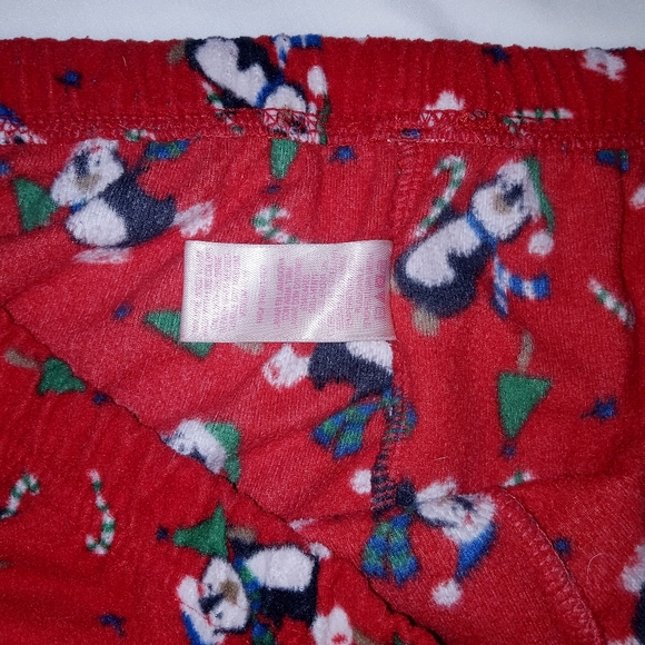 Christmas Penguin Soft Fleece Pajama Set L(12-14) - Picture 2 of 7